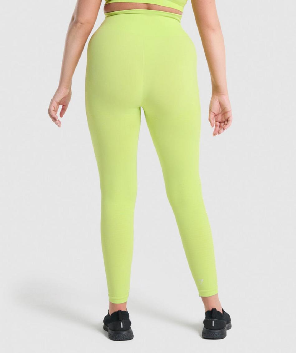 Leggins Gymshark Vital Seamless 2.0 Mujer Amarillo | CO 2909DFM